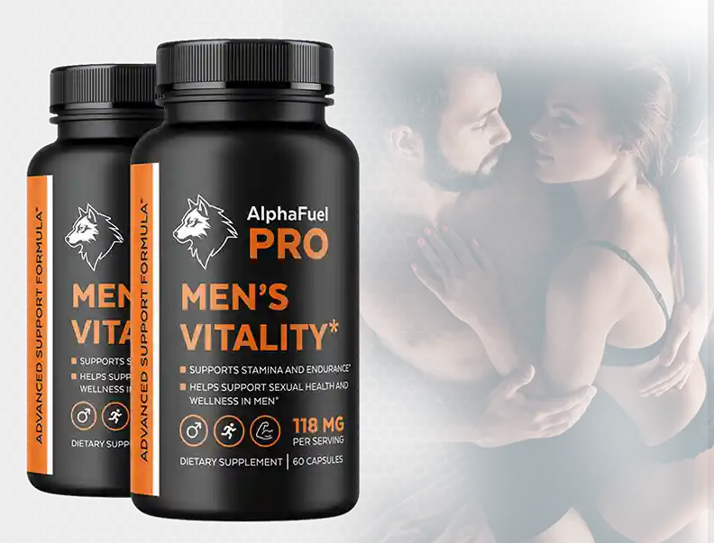 AlphaFuel Pro dietary supplement bottle